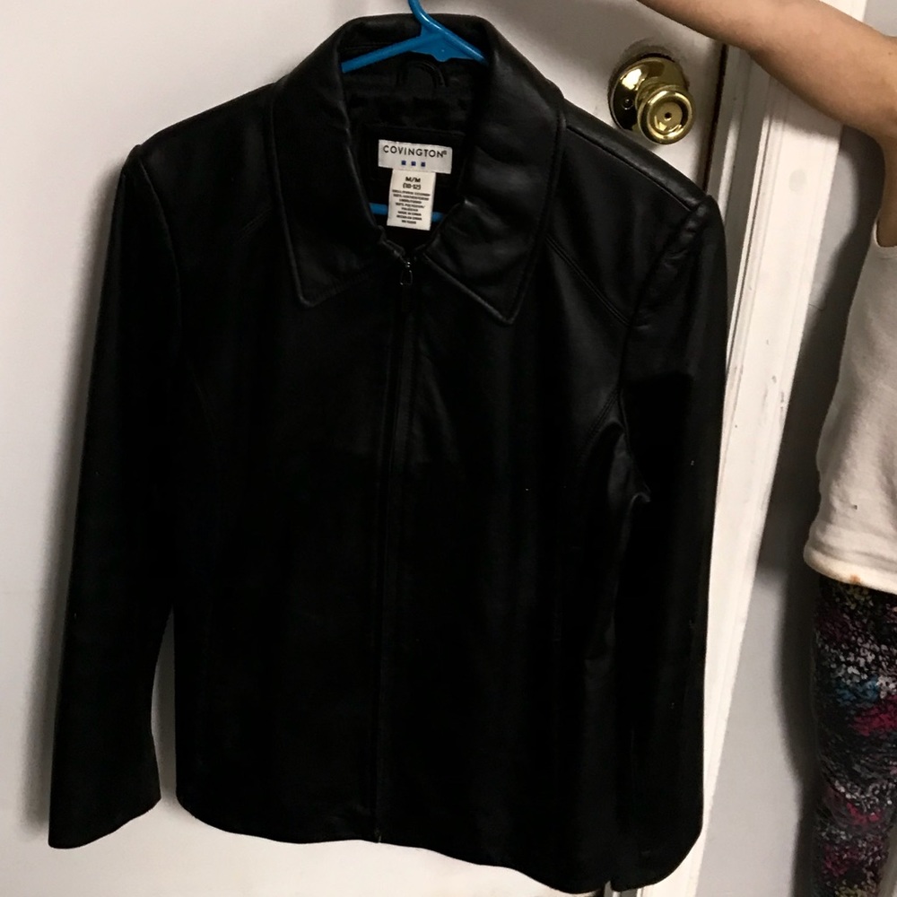 Leather jacket